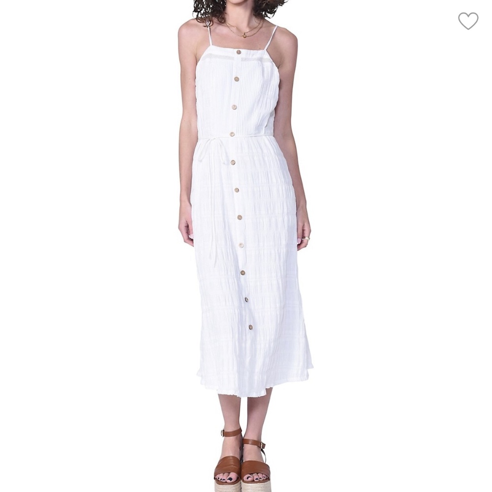 Greylin Jenny Smock Textured A-Line Dress